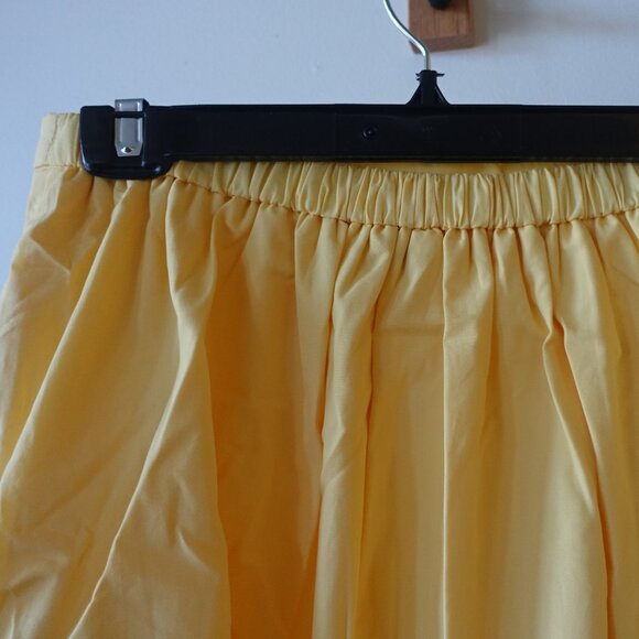 Banana Republic Factory BR Poplin Pleated Midi Skirt S Small SM - Picture 8 of 11